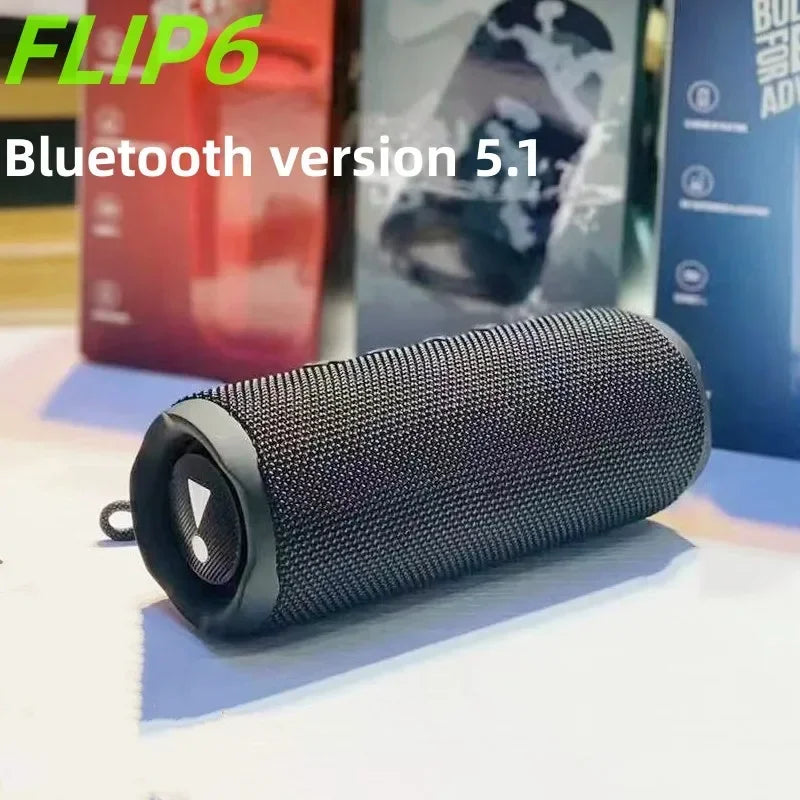 New Flip6 Bluetooth Audio Multi-FunctionTWS Audio Caixa De Som Outdoor Portable Subwoofer Wireless Home Theater Dual Speaker