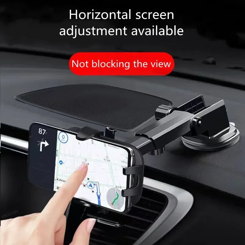 Universal Car Phone Holder Multifunctional Dashboard Windshield Air Vent Mount Sucker Phone GPS Holder For iPhone Samsung Xiaomi