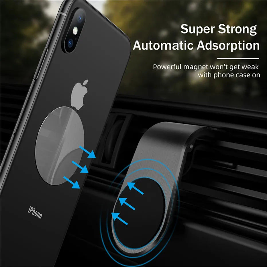 Magnetic Car Phone Holder Stand Air Vent Magnet Car Mount GPS Smartphone Mobile Support In Car Bracket for iPhone Huawei Xiaomi