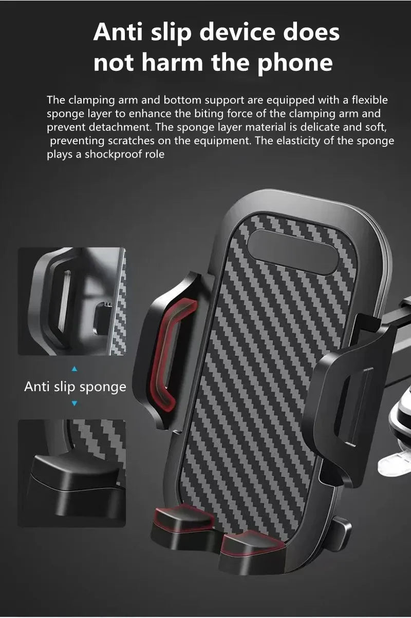 Universal Car Phone Holder Multifunctional Dashboard Windshield Air Vent Mount Sucker Phone GPS Holder For iPhone Samsung Xiaomi