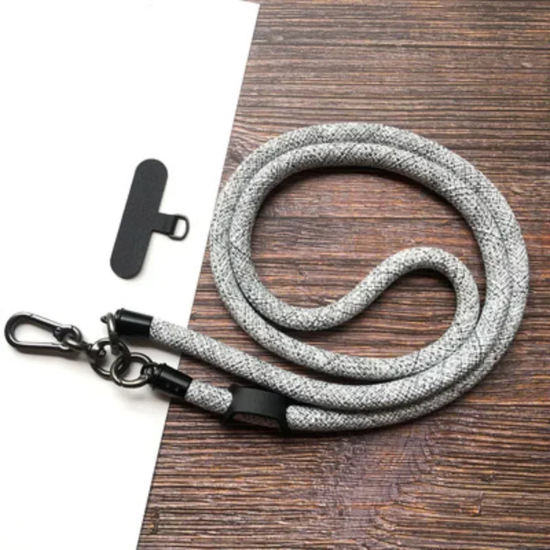 Adjustable Phone Lanyard Detachable Neck Cord Universal Crossbody Strap for Mobile Phone Case Lanyards Thickness 8mm