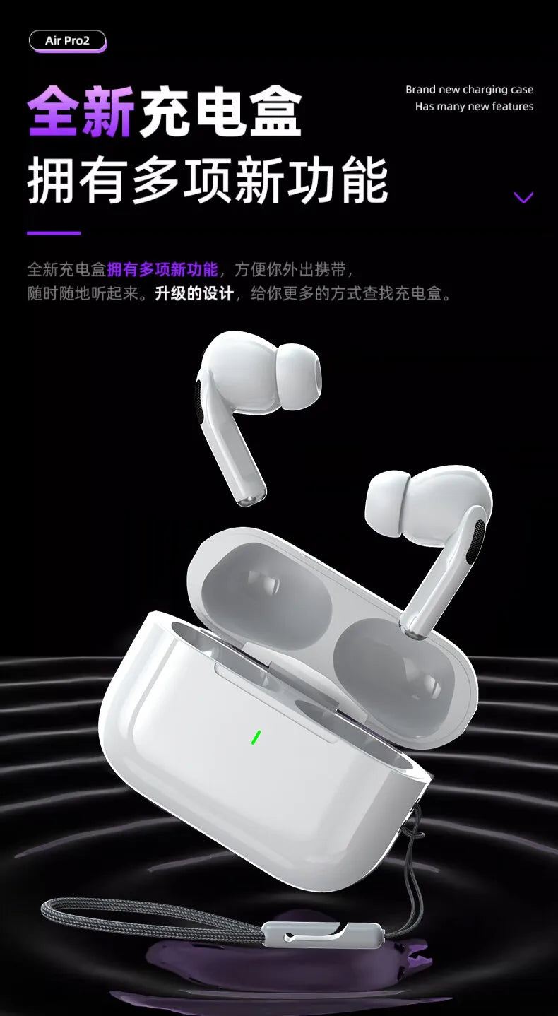 A7 Pro ANC Noise Reduction Al Display Bluetooth Earphones Stereo Earphones Sports Earphones Wreless Earphones With Microphone