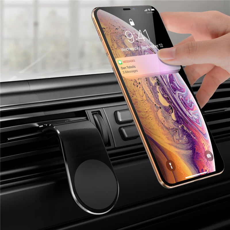 Magnetic Car Phone Holder Stand Air Vent Magnet Car Mount GPS Smartphone Mobile Support In Car Bracket for iPhone Huawei Xiaomi