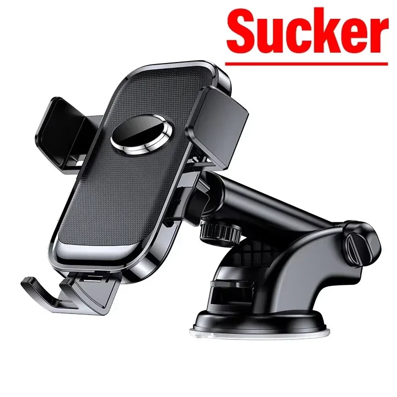 Sucker Car Phone Holder Mount Stand Suction Cup Smartphone Mobile Cell Support in Car Bracket For iPhone Xiaomi Huawei Samsung