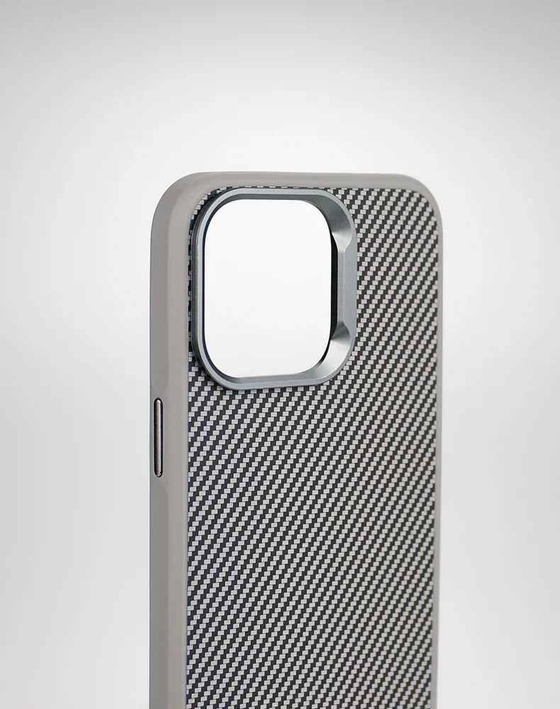 Luxury Carbon Fiber Texture Simple Phone Case For IPhone 12 13 14 15 16 Pro Max Soft Rubber Frame Cover For IPhone 16 15 ProMax