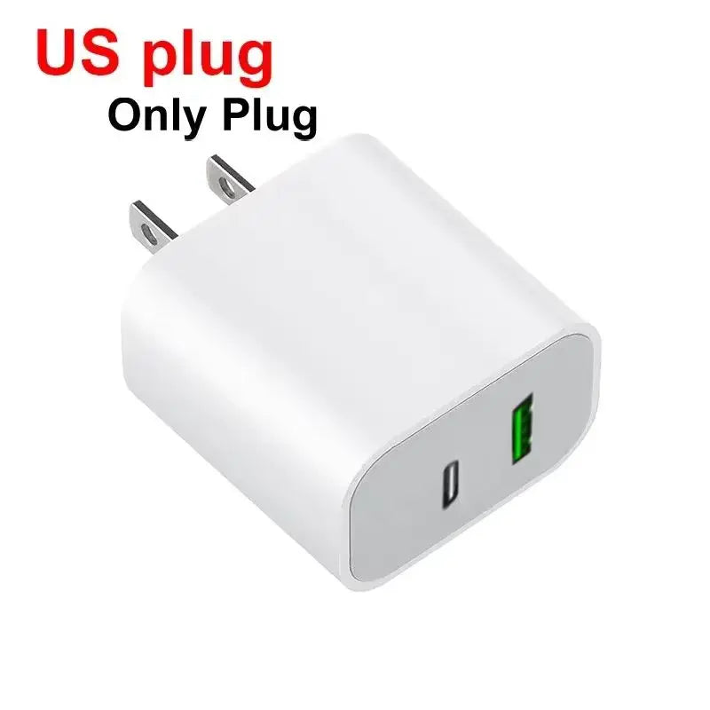 For PD 30W Charging For iPhone 14 Pro Max 13 12 mini 11 Fast Charger X XS XR 7 8 6 Plus SE 2020 Phone Accessories