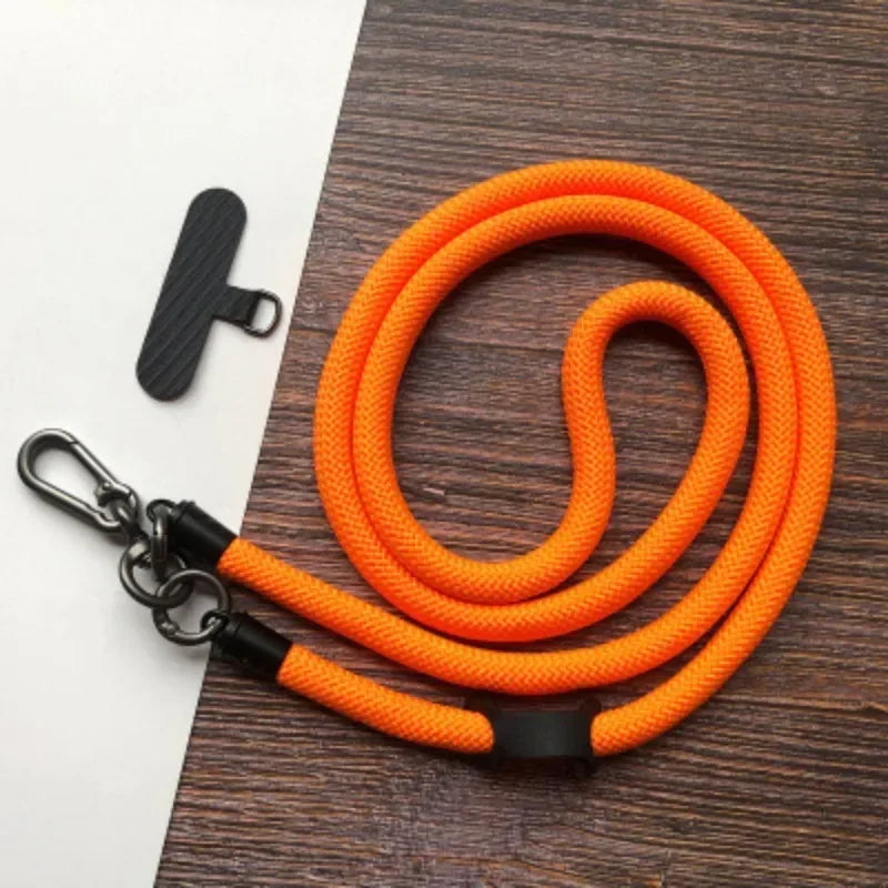 Adjustable Phone Lanyard Detachable Neck Cord Universal Crossbody Strap for Mobile Phone Case Lanyards Thickness 8mm