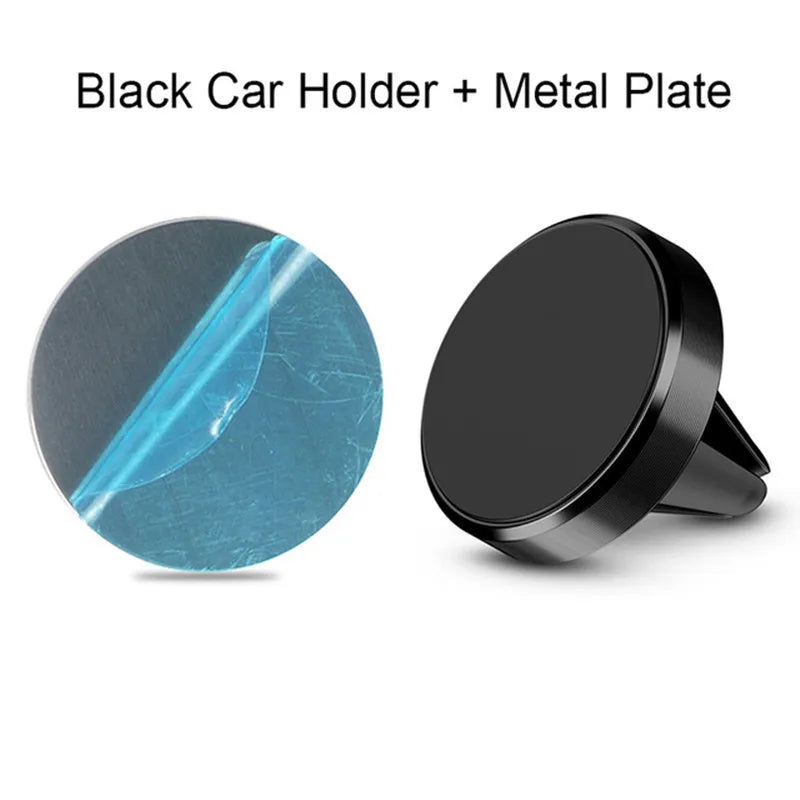 Magnetic Car Phone Holder Mount Air Vent Smartphone Mobile Stand Bracket Cell GPS Support in Car For iPhone Xiaomi Mi Samsung LG